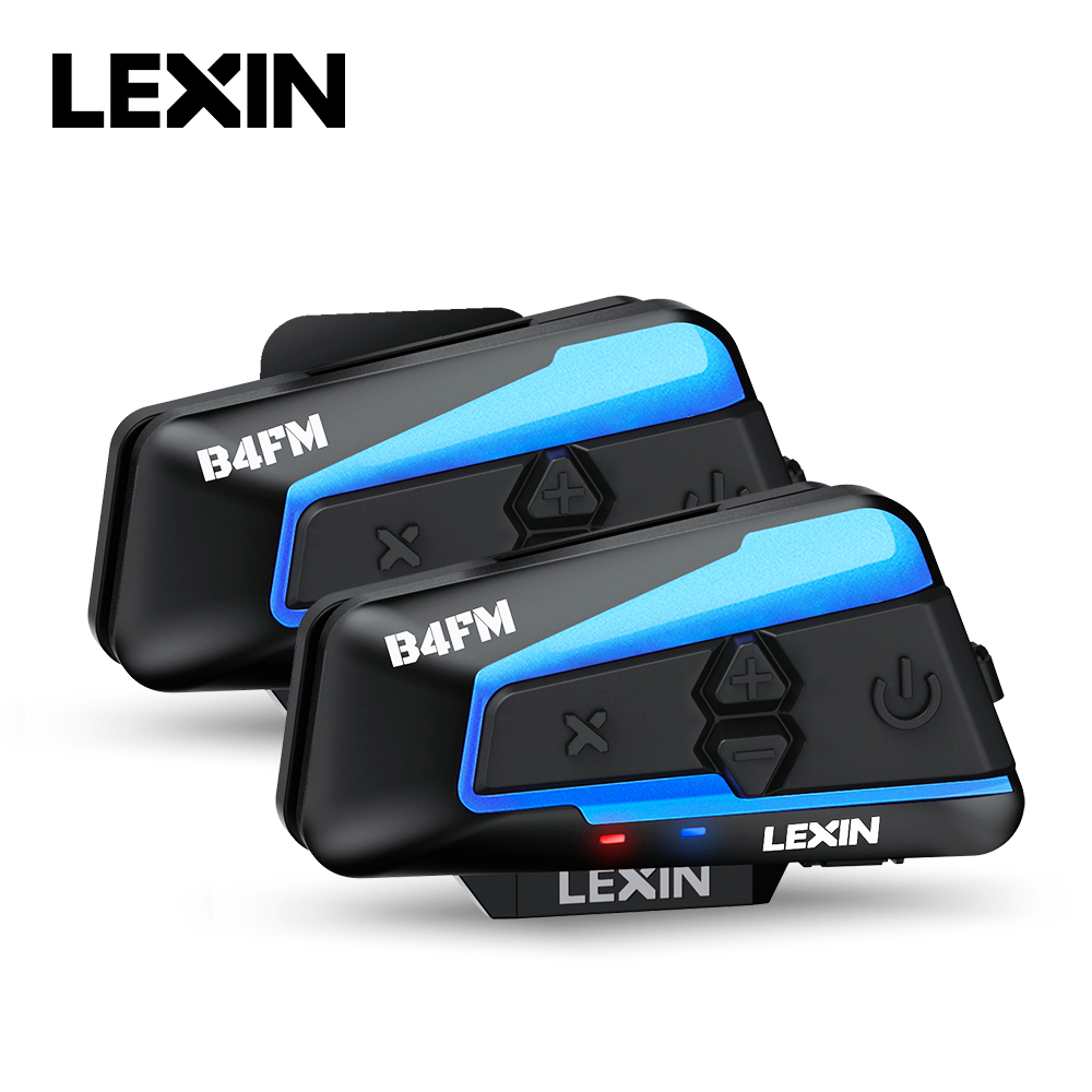 Universal Motorcycle Helmet Intercom Headset - Lexin headset helm interkom sepeda motor