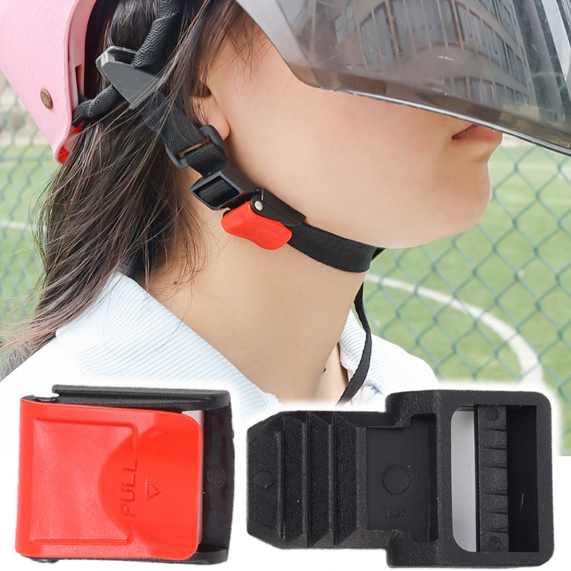 Quick Release Buckle Motorcycle Helmet - Helm sepeda motor tarik gesper, gesper