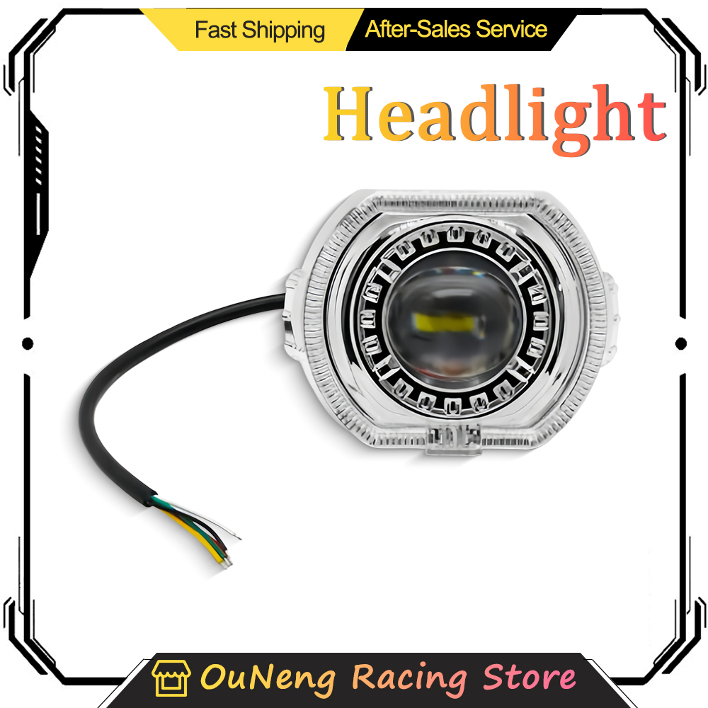 Universal Motorcycle Led Headlight Projector - Lampu Depan Sepeda Motor LED 2.5