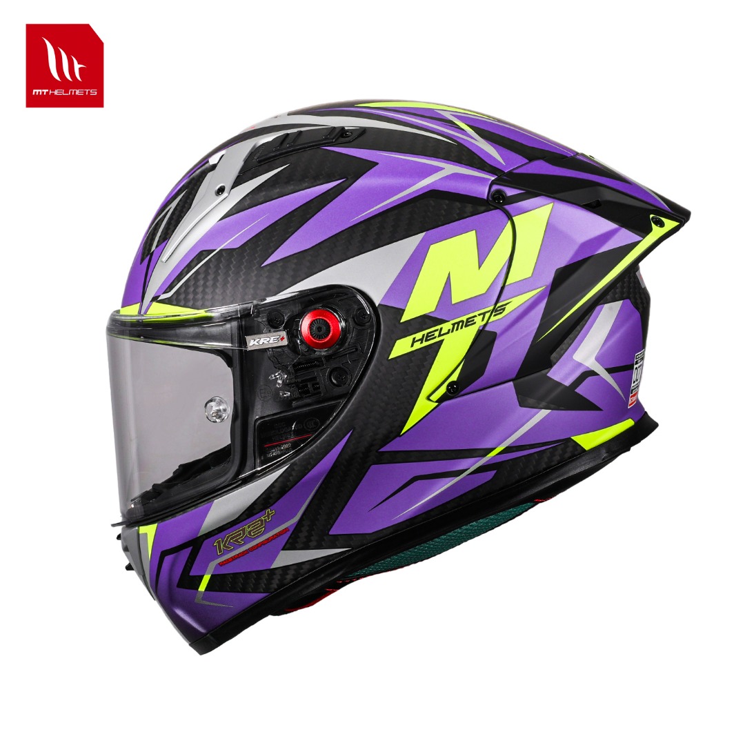 Carbon Fiber Lightweight Motorcycle Helmet - Helm Motor Full Face Serat Karbon