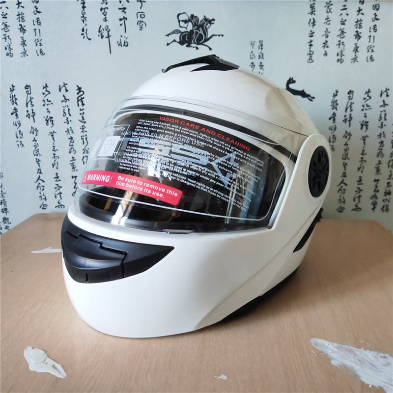 Helm Sepeda Motor Modular Flip - Motorcycle Helmet Inner Sun Visor Lens ulasan dan harga