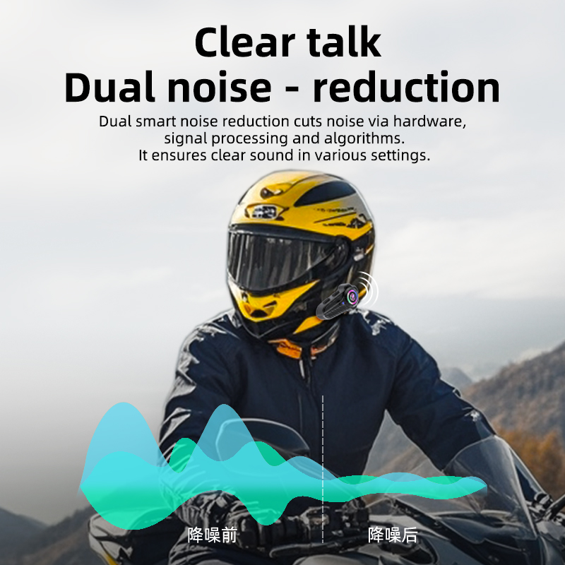 Helm Motor F10 FM dengan Heads - Full Face Motorcycle Helmet With Bluetooth ulasan dan harga