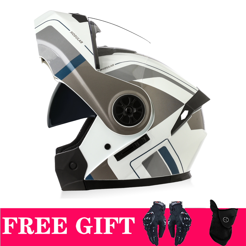 Helm Bluetooth Visor Ganda Hel - Full Face Motorcycle Helmet With Bluetooth ulasan dan harga