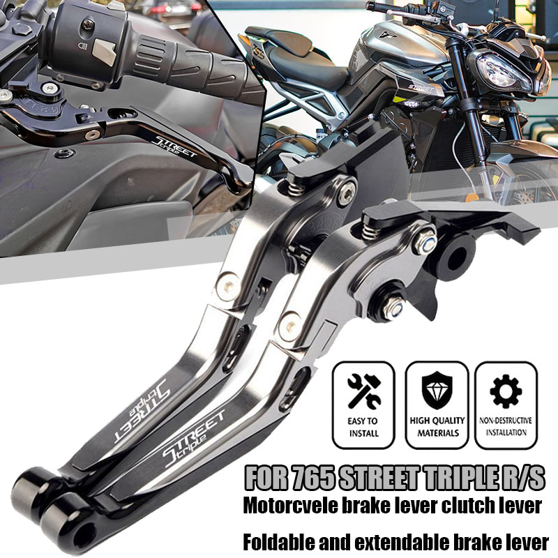 Untuk 765 Street Triple R/S (B - Cnc Aluminum Adjustable Brake Clutch Levers ulasan dan harga