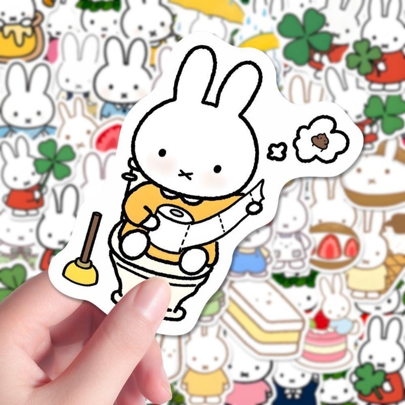 Stiker Miffy Warna Cerah Kreat - Atv Parts ulasan dan harga