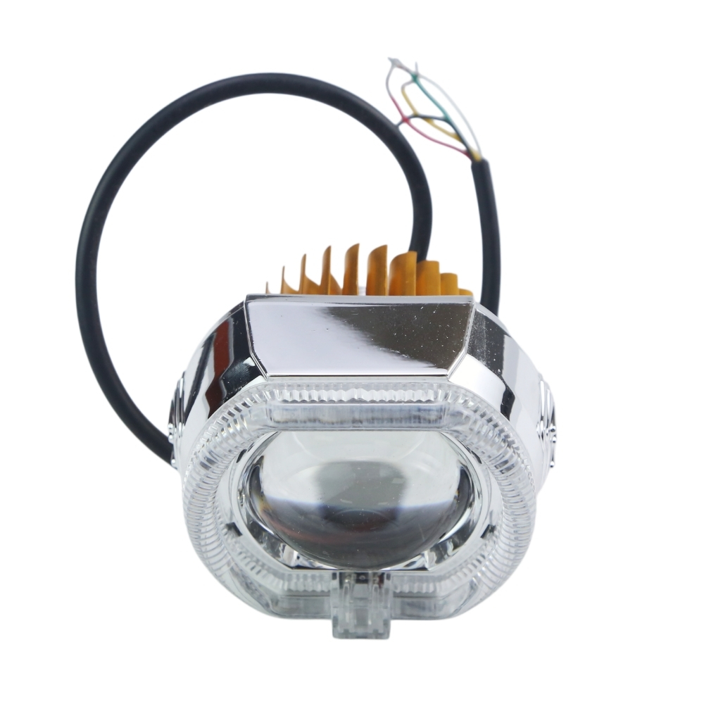 Lampu Depan Sepeda Motor LED 2 - Universal Motorcycle Led Headlight Projector ulasan dan harga