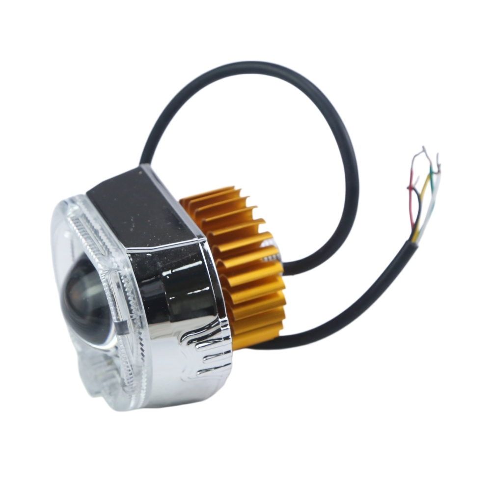 Lampu Depan Sepeda Motor LED 2 - Universal Motorcycle Led Headlight Projector ulasan dan harga