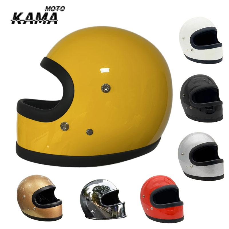 Helm Motor Retro Bersertifikas - Vintage Open Face Retro Helmet ulasan dan harga
