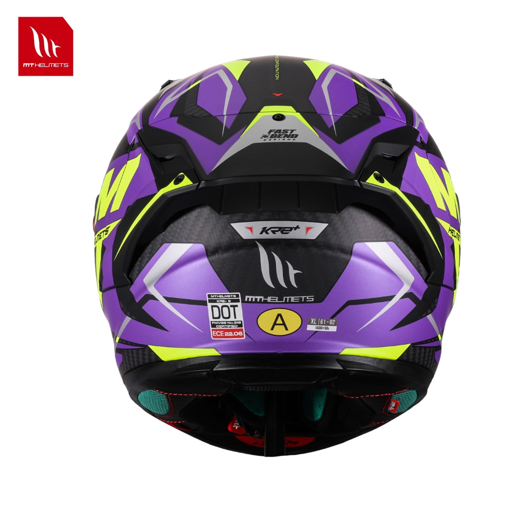 Helm Motor Full Face Serat Kar - Carbon Fiber Lightweight Motorcycle Helmet ulasan dan harga