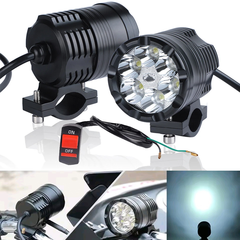 HYNBYZJ Lampu Depan LED Sepeda - Universal Motorcycle Led Headlight Projector ulasan dan harga